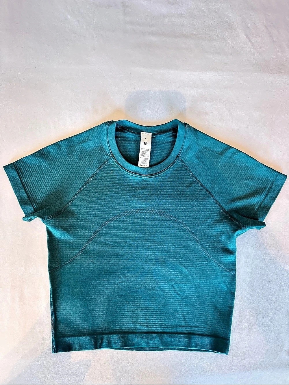 Lululemon Swiftly Tech Short Sleeve Crew Green/Blue